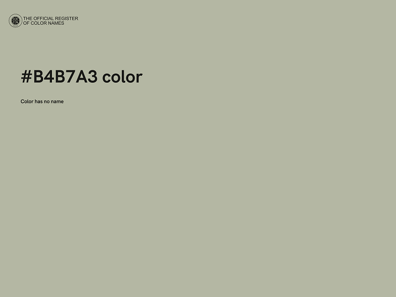 #B4B7A3 color image