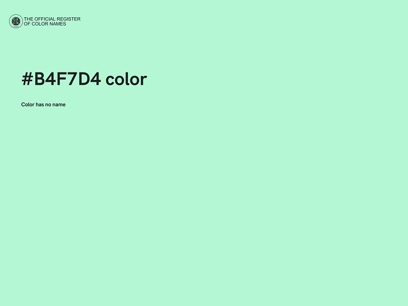 #B4F7D4 color image