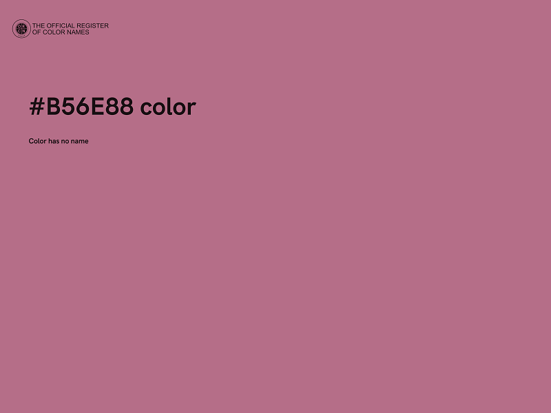 #B56E88 color image