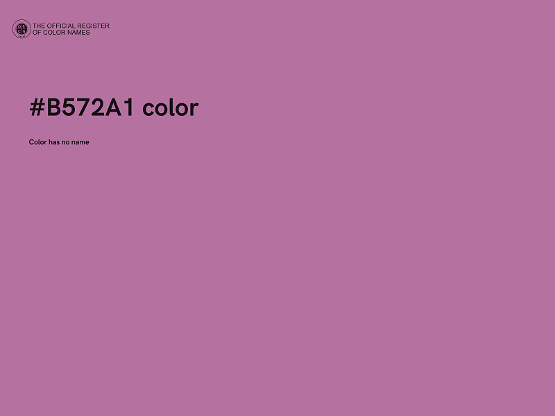 #B572A1 color image