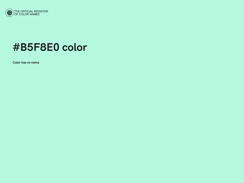 #B5F8E0 color image