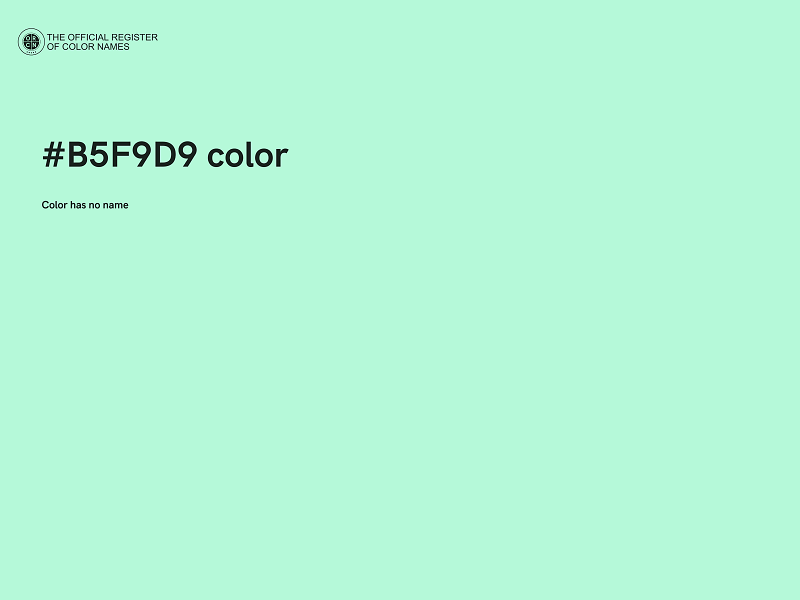 #B5F9D9 color image