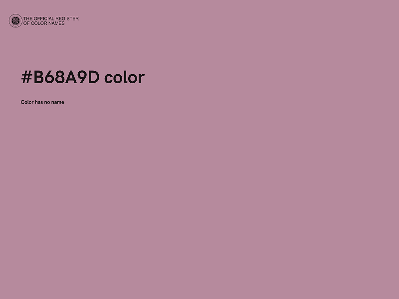 #B68A9D color image