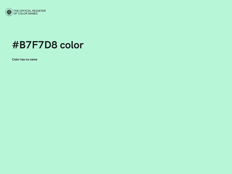 #B7F7D8 color image