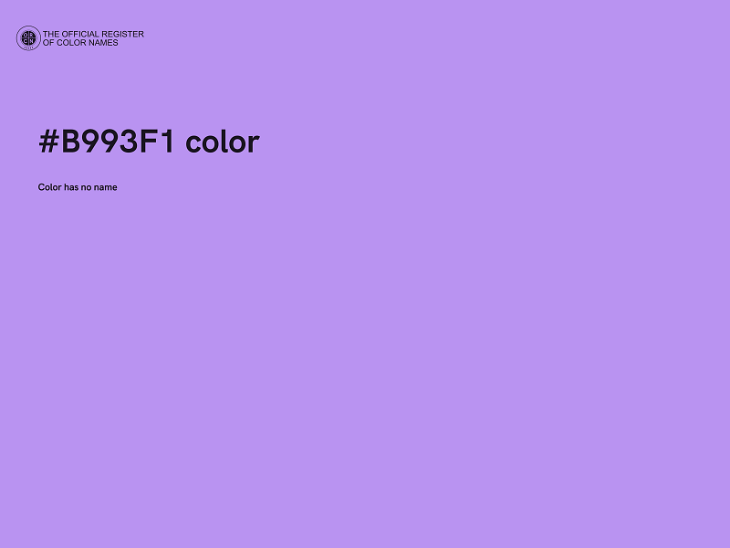 #B993F1 color image