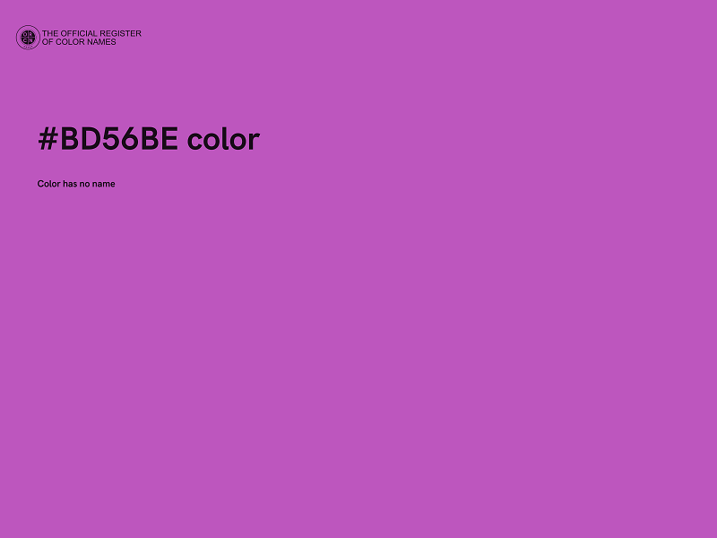 #BD56BE color image