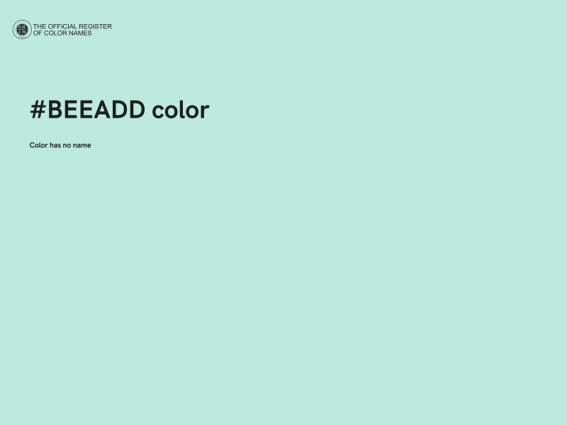 #BEEADD color image