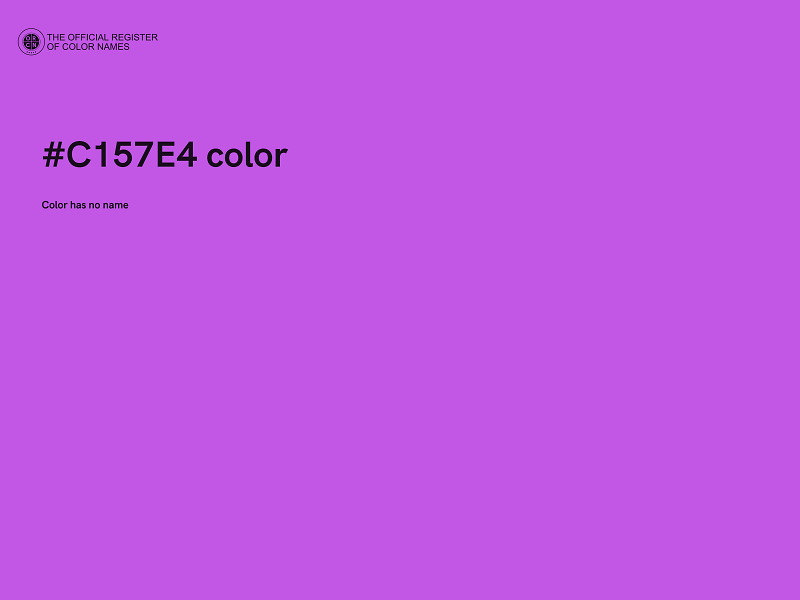 #C157E4 color image