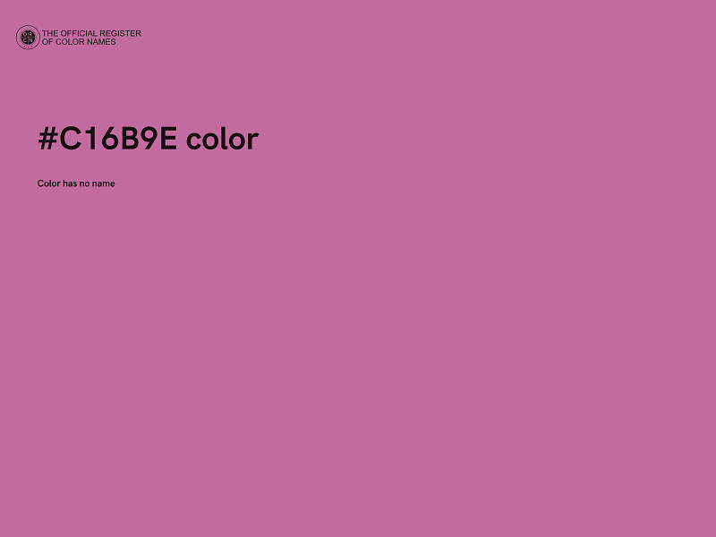 #C16B9E color image