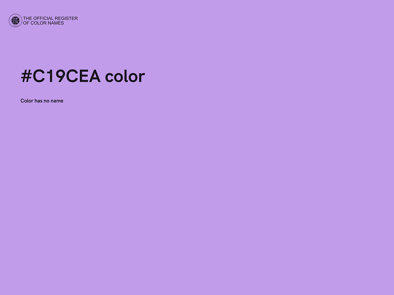 #C19CEA color image