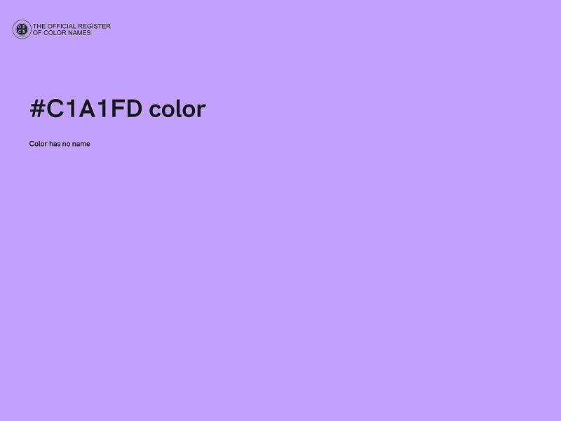 #C1A1FD color image