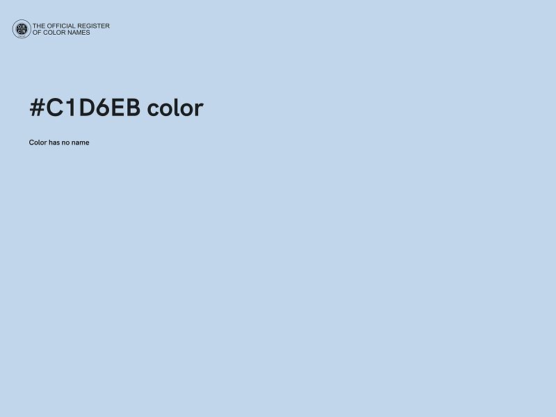 #C1D6EB color image