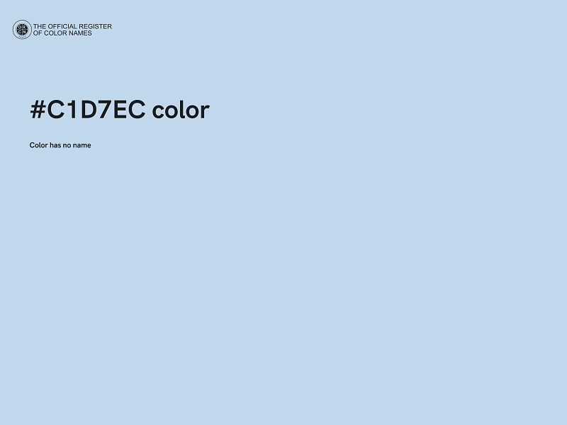 #C1D7EC color image