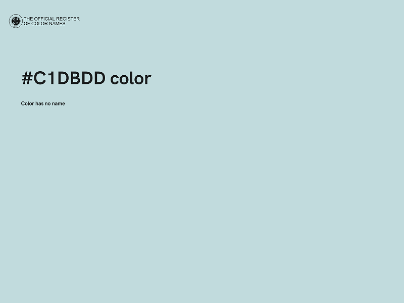 #C1DBDD color image