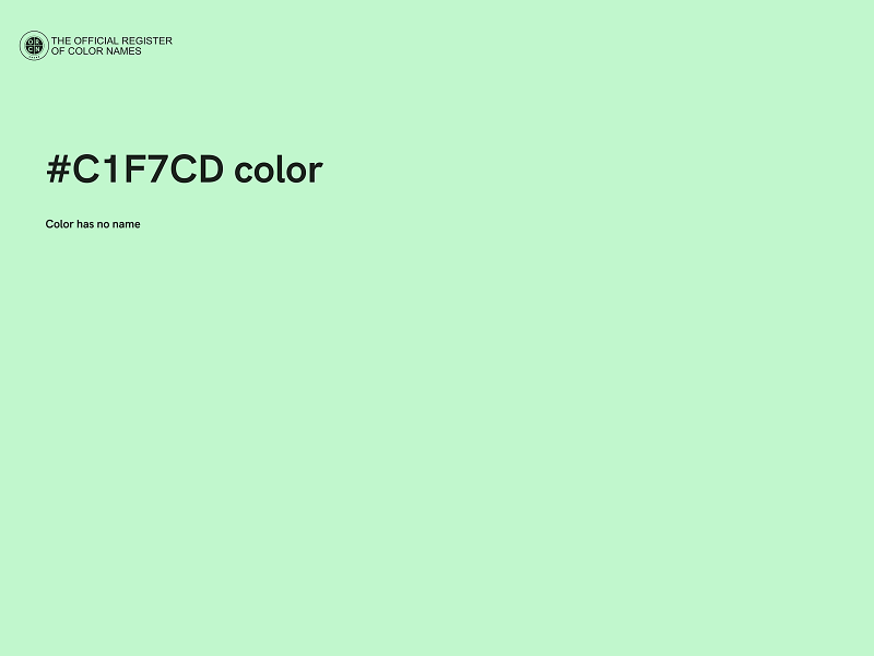 #C1F7CD color image