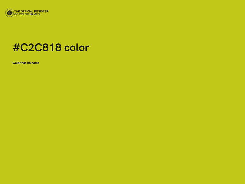 #C2C818 color image