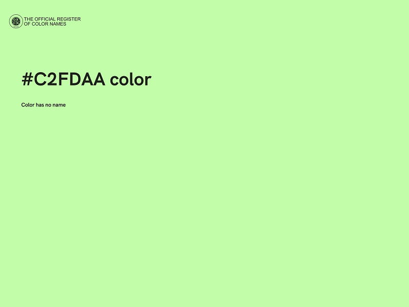 #C2FDAA color image