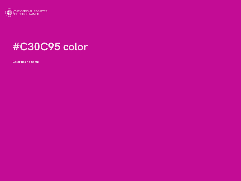 #C30C95 color image