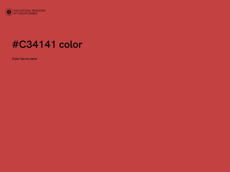 #C34141 color image