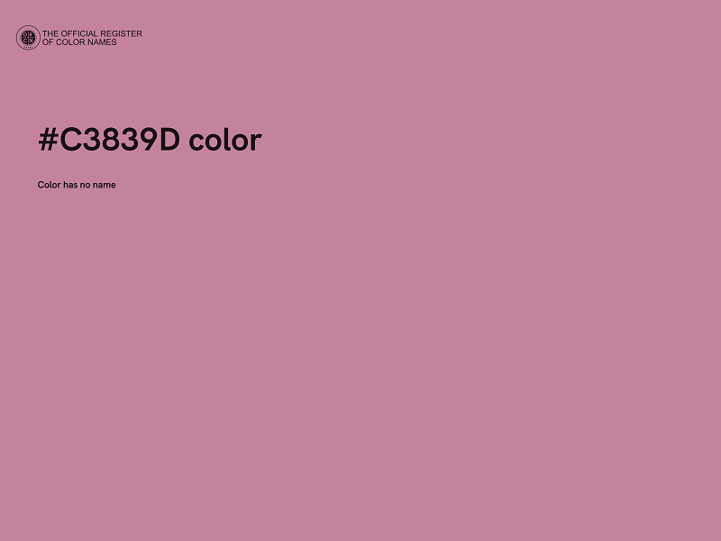 #C3839D color image