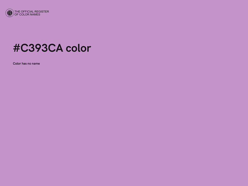 #C393CA color image