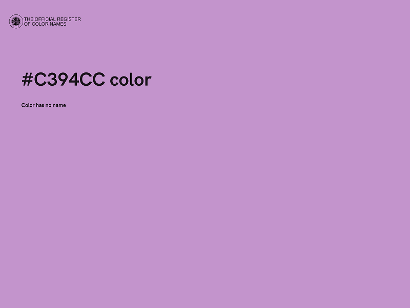 #C394CC color image