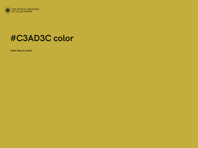 #C3AD3C color image