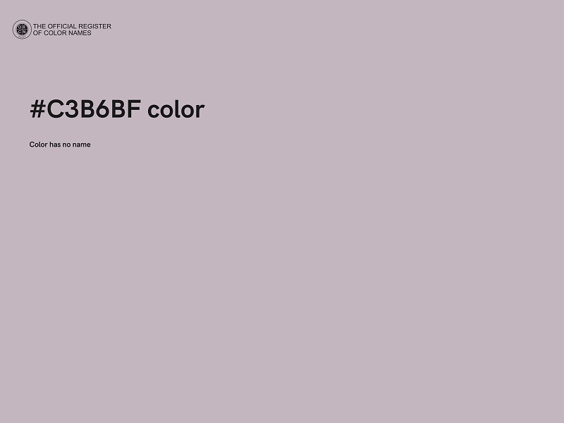 #C3B6BF color image