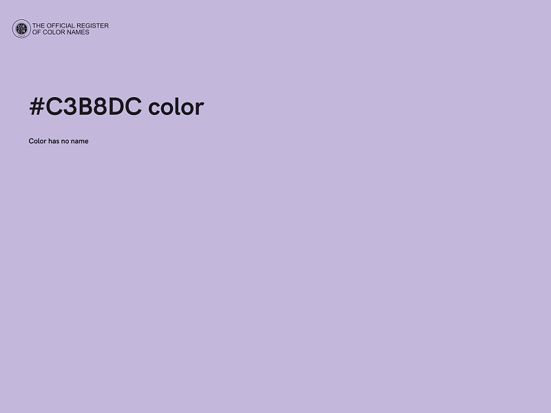 #C3B8DC color image