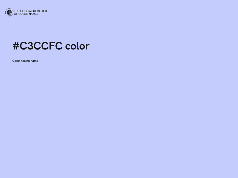 #C3CCFC color image