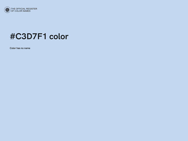 #C3D7F1 color image