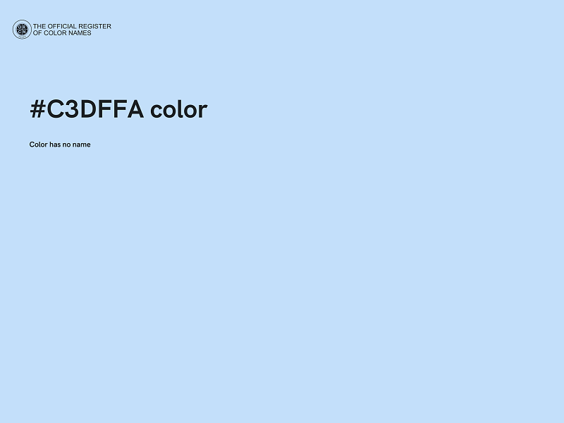 #C3DFFA color image