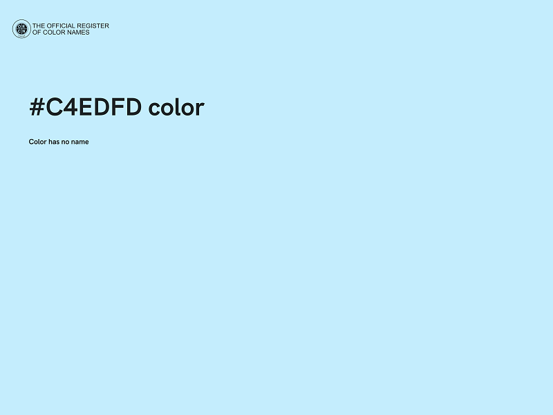 #C4EDFD color image