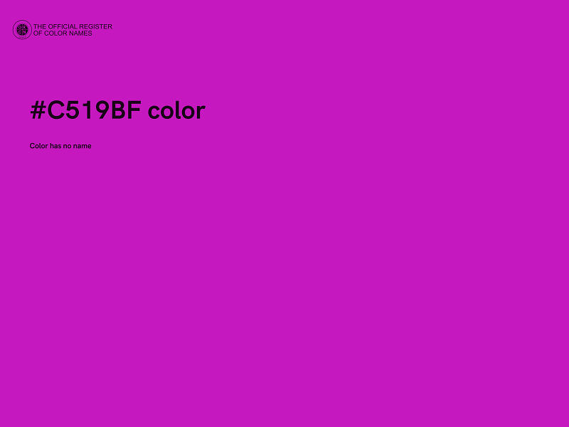 #C519BF color image