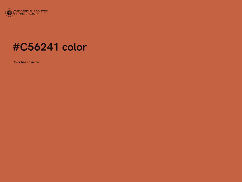 #C56241 color image