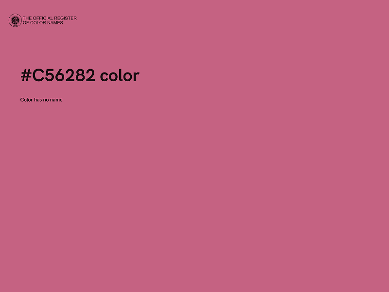 #C56282 color image