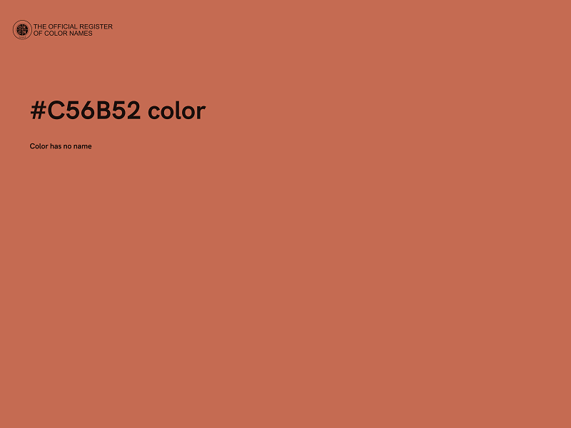 #C56B52 color image