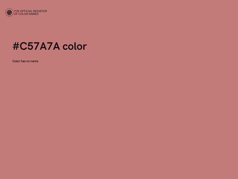 #C57A7A color image