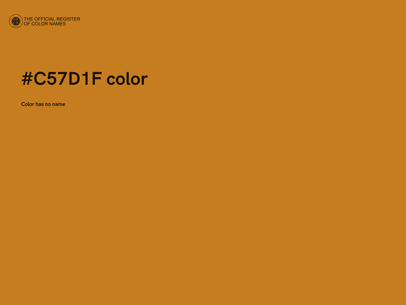 #C57D1F color image