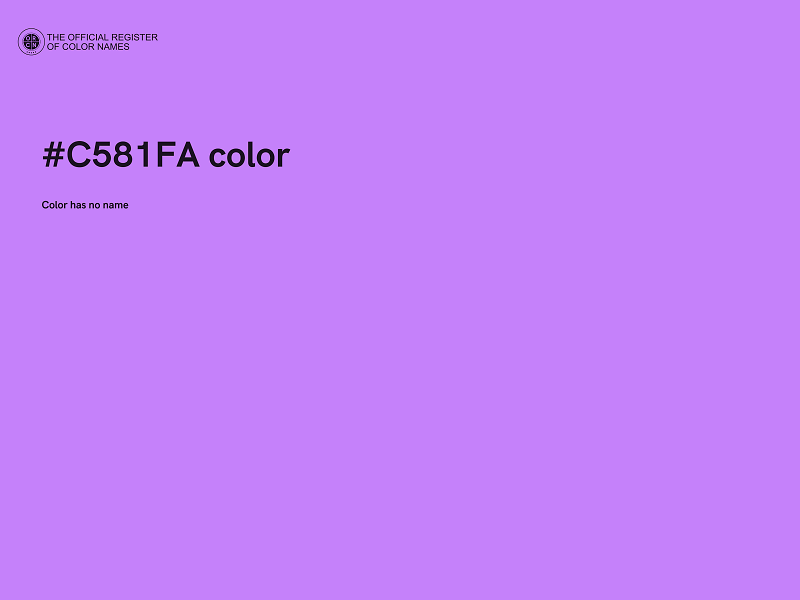 #C581FA color image