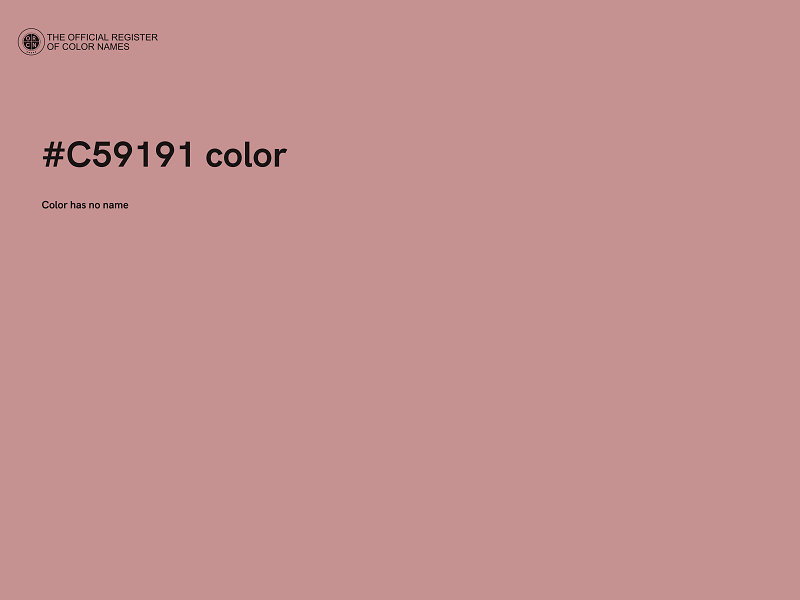 #C59191 color image