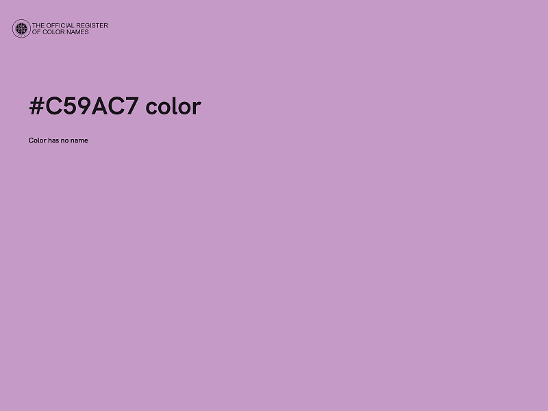 #C59AC7 color image