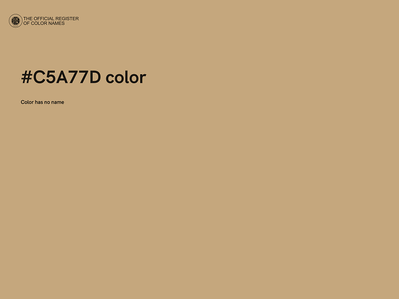 #C5A77D color image