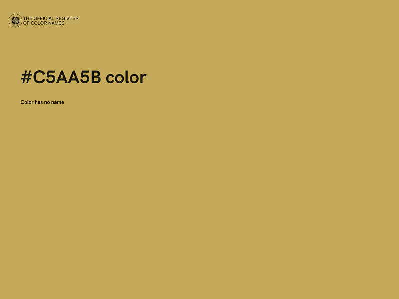 #C5AA5B color image