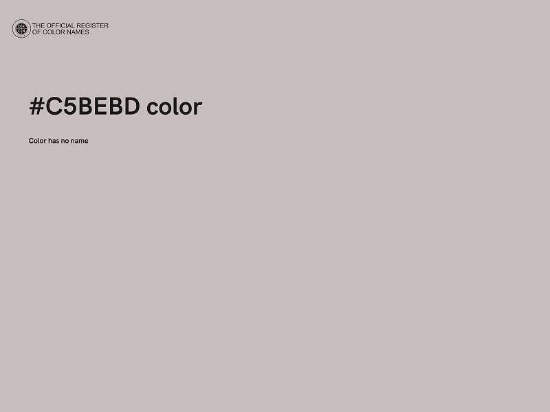 #C5BEBD color image