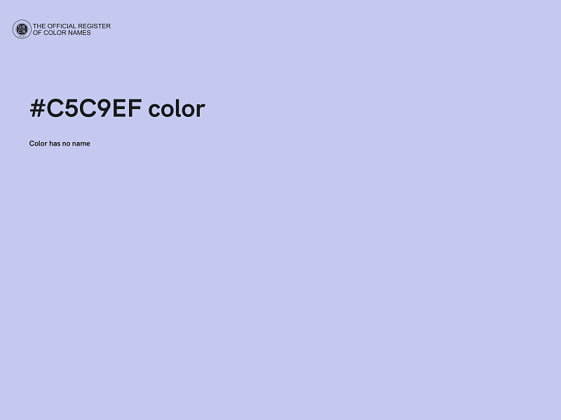 #C5C9EF color image