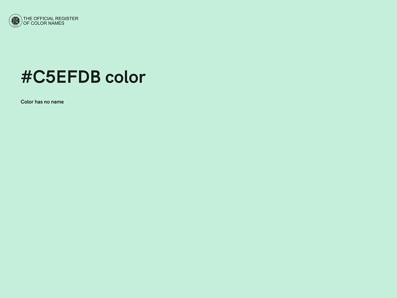 #C5EFDB color image