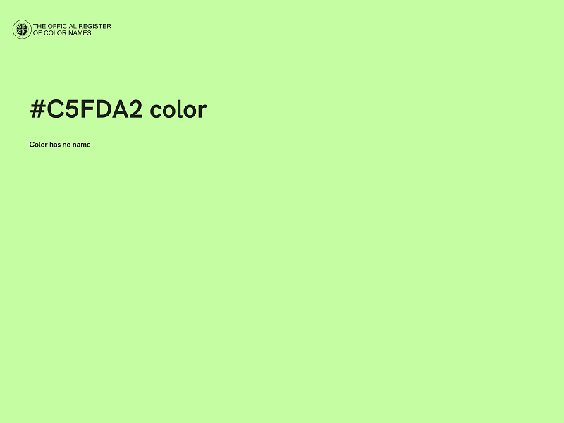 #C5FDA2 color image