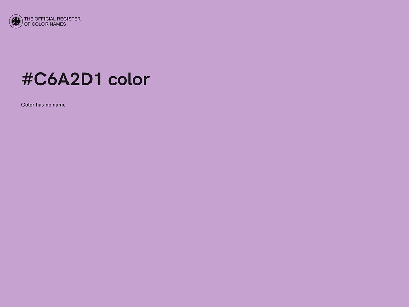 #C6A2D1 color image