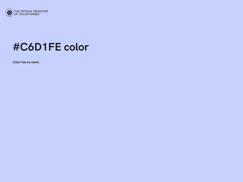 #C6D1FE color image